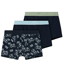 Name It Boxers - 3-Pack - NkmBoxer - Dark Sapphire