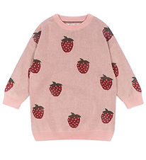 Konges Sløjd Kjole - Strikk - Lapis Lurex - Strawberry