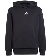 adidas Performance Kapuzenpullover - J S F HD 225 - Schwarz/Weiß