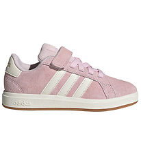 adidas Performance Skór - Grand COURT 00S EL - Clpink/Owhite/Gum