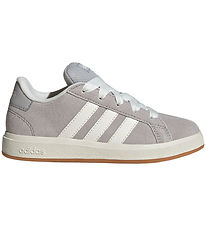 adidas Performance Skór - Grand COURT 00S K - Gretwo/Owhite/Gum1