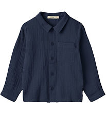 Fliink Shirt - Muslin - Elmo - Insinia Blue