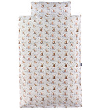 Nørgaard Madsens Bedding - Baby - White w. Soft Toy On Swing
