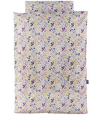 Nørgaard Madsens Bedding - Adult - White w. Purple Flowers