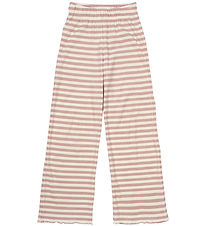 The New Trousers - Rib - TnMoore Wide - Adobe Rose Striped