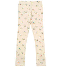 The New Leggings - TnThe New - White Swan Blue Flower AOP