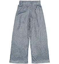 The New Trousers - TnLeah Wide - Ashley Blue/Gold
