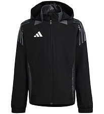 adidas Performance Cardigan - Tiro24 C AWJKTY - Black/TMDRGR