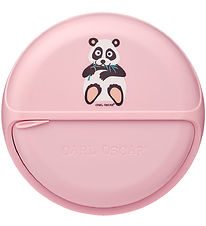 Carl Oscar Nestisbox - Snarldiskur - 15 cm - Bleikt M. Panda