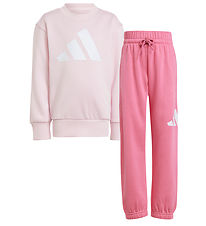 adidas Performance Sweat Set - LK BL FL Jog - Clpink/White