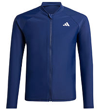 adidas Performance Badeshirt - Rashgd LS - UV50+ - Dkblue/Selubl
