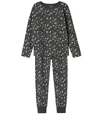 Name It Pyjama Set - 2 Parts - Noos - NkmNightset - Forged Iron/