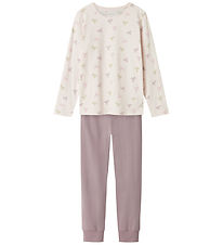 Name It Pyjama Set - 2 Parts - Noos - NkfNightset - Barely Pink/