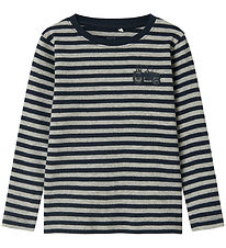 Name It Blouse - NmmVilly - Dark Sapphire/Tractor