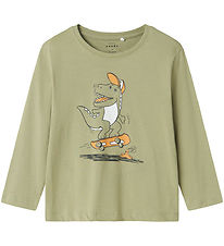 Name It Blouse - NmmVagno - Tea/Dino Banana