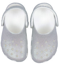 Crocs Sandaalit - Classic+ Glitter T - White