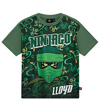 LEGO® Ninjago Stuttermabolur - LWTaffy - Grænt M. Lloyd