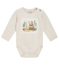 Hust and Claire Bodysuit L/æ - HcBuster - Oat Milk