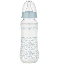 Emporio Armani Feeding Bottle - Plastic/Silicone - 240 mL - Ligh