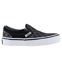 Vans Schoenen - Classic Slip-On - Zwart/Grijs Geruit