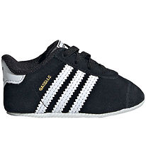 adidas Originals Fyrstu skórnir - Gazelle Crib - Cblack/Ftwwht/F