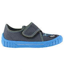 Superfit Hausschuhe - Bill - Blau/Grau