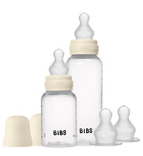 BIBS Flöskusett - Grow Önd Flæði - Sílikon - 150 ml/270 ml