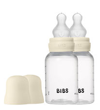 BIBS Peli - 2 Pakki - 150 ml - Náttúrulegt gúmmí - Ivory