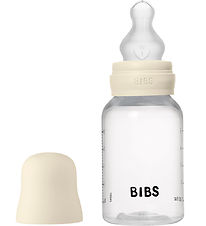 BIBS Feeding Bottle - 150 mL - Silicone - Ivory