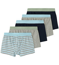 Name It Boxers - Noos - 5-Pack - NkmBoxer - Aquamarine
