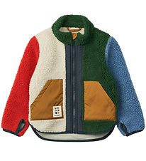 Liewood Fleece Jacket - Noam - Garden Green Multi Mix