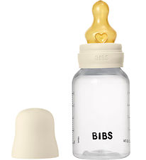 BIBS Feeding Bottle - 150 mL - Natural Rubber - Ivory