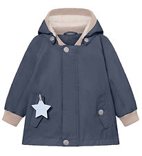 Mini A Ture Lightweight Jacket - MatWally Fleece - Ombre Blue