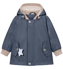Mini A Ture Lightweight Jacket - MatWally - Ombre Blue