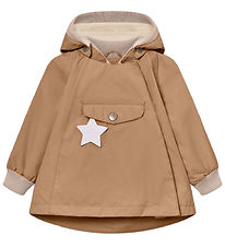 Mini A Ture Lightweight Jacket - MatWai Fleece - Beaver Brown