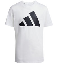 adidas Performance T-shirt - 160 - White/Black