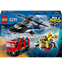 LEGO® City - Helicopter, Fire Truck & Submarine Remix 60462 - 87
