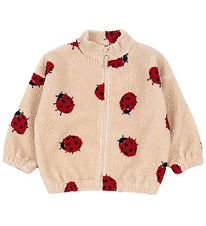 Konges Sløjd Flísjakki - Jody - Ladybug Sandur