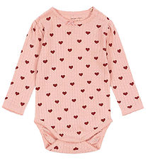 Konges Sløjd Bodysuit L/æ - Minnie - Amour Rouge