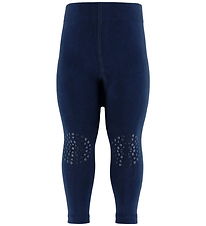 GoBabyGo Non-Slip Leggings - Crawling Leggings - Navy Blue