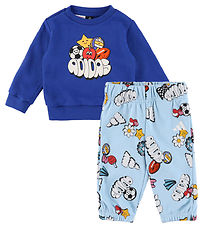 adidas Performance Sweat Set - I Fun AOP JOG - ROYBLU/White