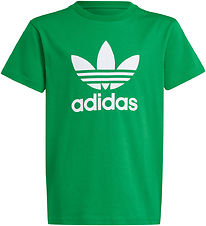 adidas Originals T-shirt - Trefoil - Green