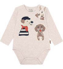 Hust and Claire Bodysuit L/æ - Buster - Wheat Melange