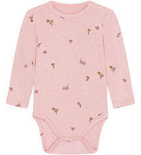 Hust and Claire Bodysuit L/æ - Bamboo - Buller - Dusty Rose