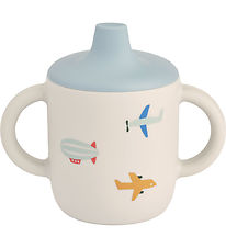 Liewood Cup w. Spout Lid - Neil - Silicone - 150 mL - Aviator/Ec