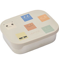 Liewood Lunchbox - Silicone/Steel - Arthur - Smiley/Sandy