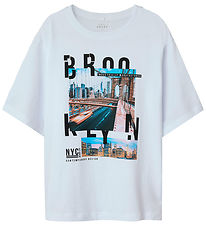 Name It Stuttermabolur - NkmVoto - Bright White/Brooklyn