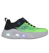 Skechers Schoenen - Meteoor Light - Krendox - Zwart/Blauw/Limoen