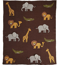 Rice Decke - Animals - Braun