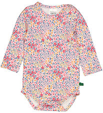 Freds World Bodysuit L/æ - Bloom - Almond/Papaya/Navy